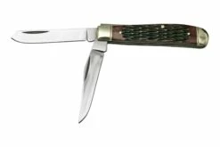 Cold Steel Mini Trapper FL-MTRPR-J Jigged Brown Bone, Couteau De Poche