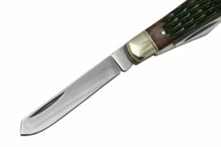 Cold Steel Mini Trapper FL-MTRPR-J Jigged Brown Bone, Couteau De Poche -KNIVESANDTOOLS Magasin CSFLMTRPRJ 03 coldsteel