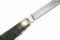 Cold Steel Mini Trapper FL-MTRPR-J Jigged Brown Bone, Couteau De Poche -KNIVESANDTOOLS Magasin CSFLMTRPRJ 05 coldsteel