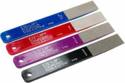 EZE-LAP Diamond Hone & Stone Limes Diamant, Set De 4, LPAK4