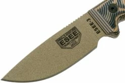 ESEE Model 3 Dark Earth Blade 3D Coyote-Black G10 Couteau De Survie 3PMDE-005 étui Noir + Clip De Poche -KNIVESANDTOOLS Magasin EE 3PMDE 005 03 esee knives