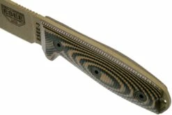 ESEE Model 3 Dark Earth Blade 3D Coyote-Black G10 Couteau De Survie 3PMDE-005 étui Noir + Clip De Poche -KNIVESANDTOOLS Magasin EE 3PMDE 005 05 esee knives