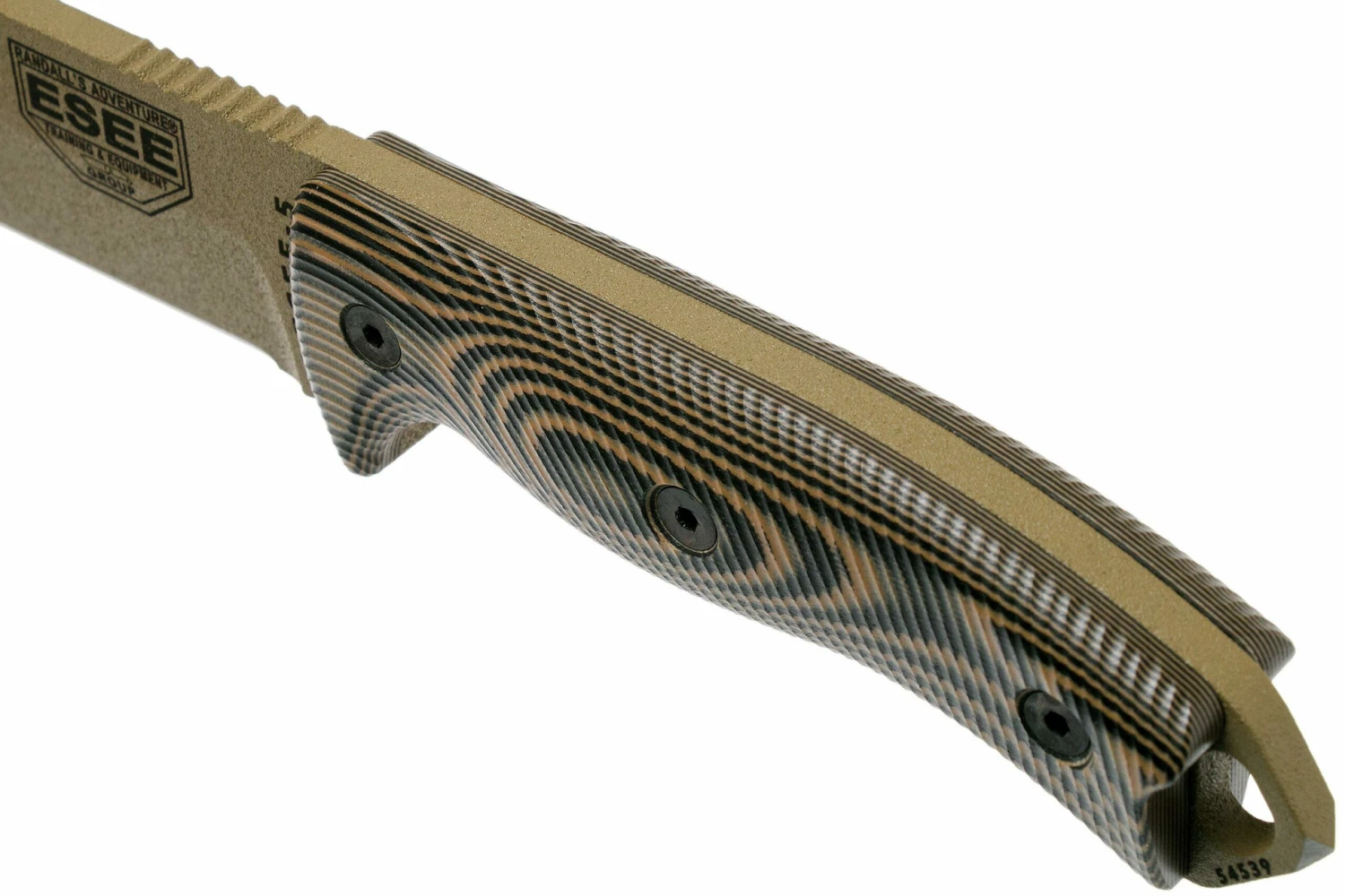 ESEE Model 5 Dark Earth Blade 3D Coyote-Black G10 Couteau De Survie 5PDE-005 étui Kydex + Clip Plat 7 ESEE Model 5 Dark Earth Blade 3D Coyote-Black G10 Couteau De Survie 5PDE-005 étui Kydex + Clip Plat – Image 5