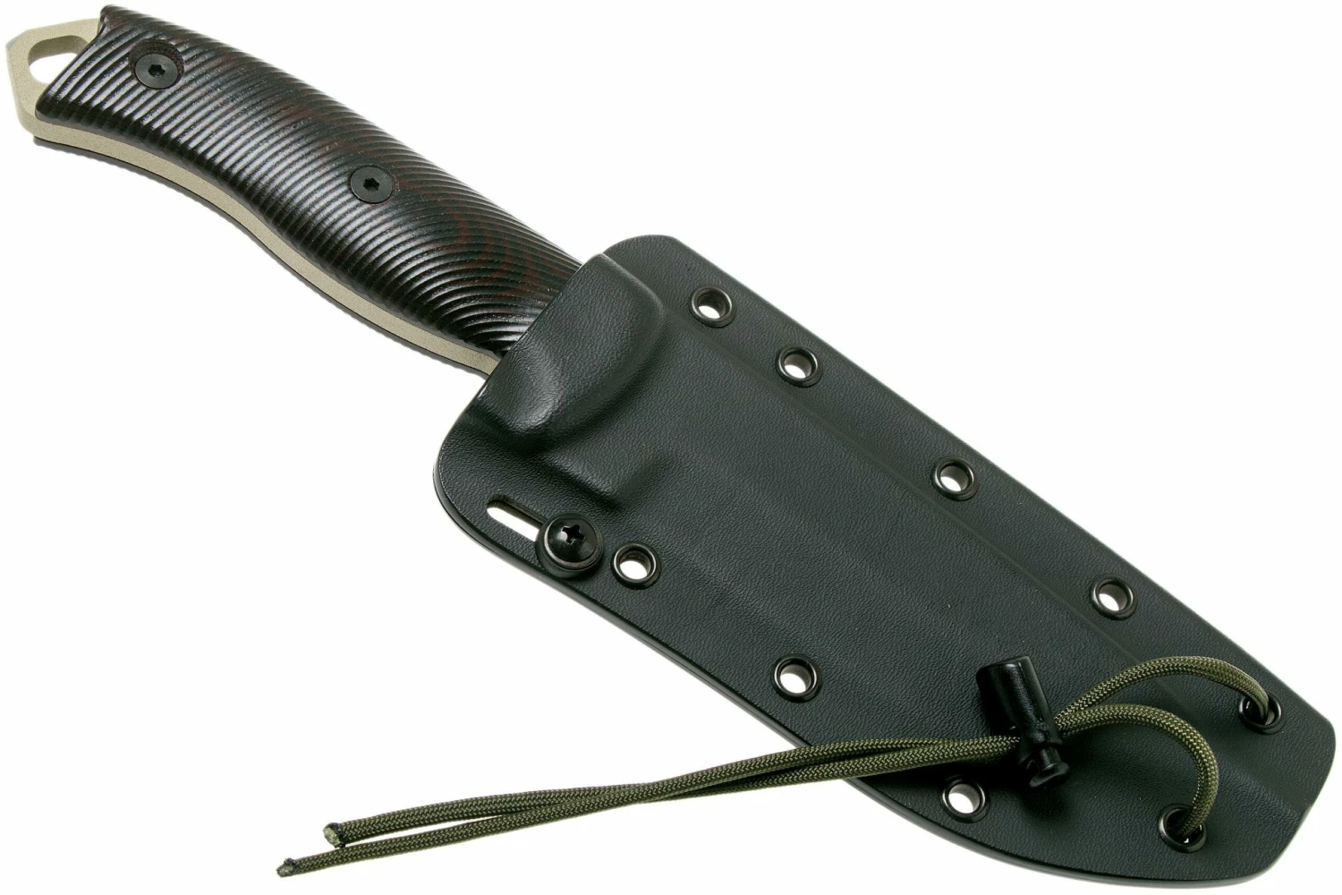 ESEE Model 5 Desert Tan Blade 3D Blood-Black G10 Couteau De Survie 5PDT-004 étui Kydex + Clip Plat 8 ESEE Model 5 Desert Tan Blade 3D Blood-Black G10 Couteau De Survie 5PDT-004 étui Kydex + Clip Plat – Image 6