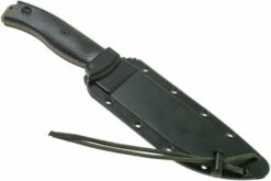 ESEE Model 6 Dark Earth Blade 3D Black G10 Couteau De Survie 6PDE-001 étui Noir + Clip Plat -KNIVESANDTOOLS Magasin EE 6PDE 001 06 esee knives