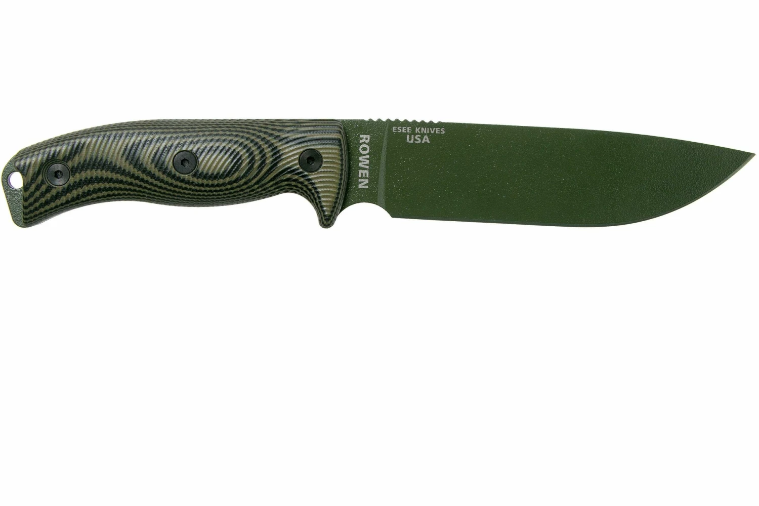 ESEE Model 6 OD Green Blade 3D OD Green-Black G10 Couteau De Survie 6POD-003 étui Noir + Clip Plat 4 ESEE Model 6 OD Green Blade 3D OD Green-Black G10 Couteau De Survie 6POD-003 étui Noir + Clip Plat – Image 2