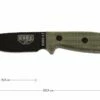 ESEE Model 3 Survivalmes 3MIL-P-B étui Noir + Clip Ceinture Et MOLLE-back -KNIVESANDTOOLS Magasin EE ESEE 3MIL P B 01 esee knives model 3 ee esee 3mil p b d1
