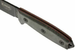 ESEE Model 3 Black Blade, Grey Handle 3P-MB-B Avec étui + Clip Et MOLLE-back -KNIVESANDTOOLS Magasin EE ESEE 3P MB B 04 esee knives model 3 ee esee 3p mb b d4