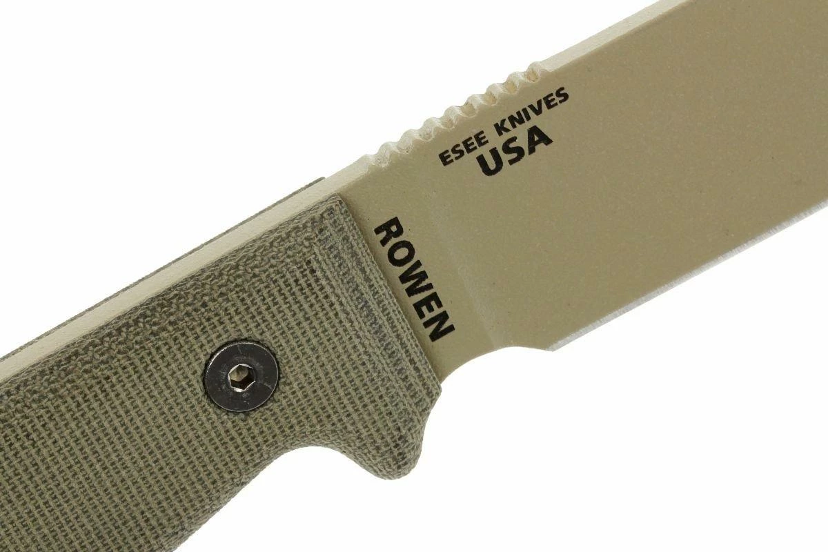 ESEE Model 4 Desert Tan 4P-KO-DT Couteau De Survie Sans étui 7 ESEE Model 4 Desert Tan 4P-KO-DT Couteau De Survie Sans étui – Image 5