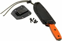 ESEE Model 4 OD Blade, Orange Handle 4P-OD Avec étui + Clip -KNIVESANDTOOLS Magasin EE ESEE 4P OD 07 esee knives ee esee 4p od 07