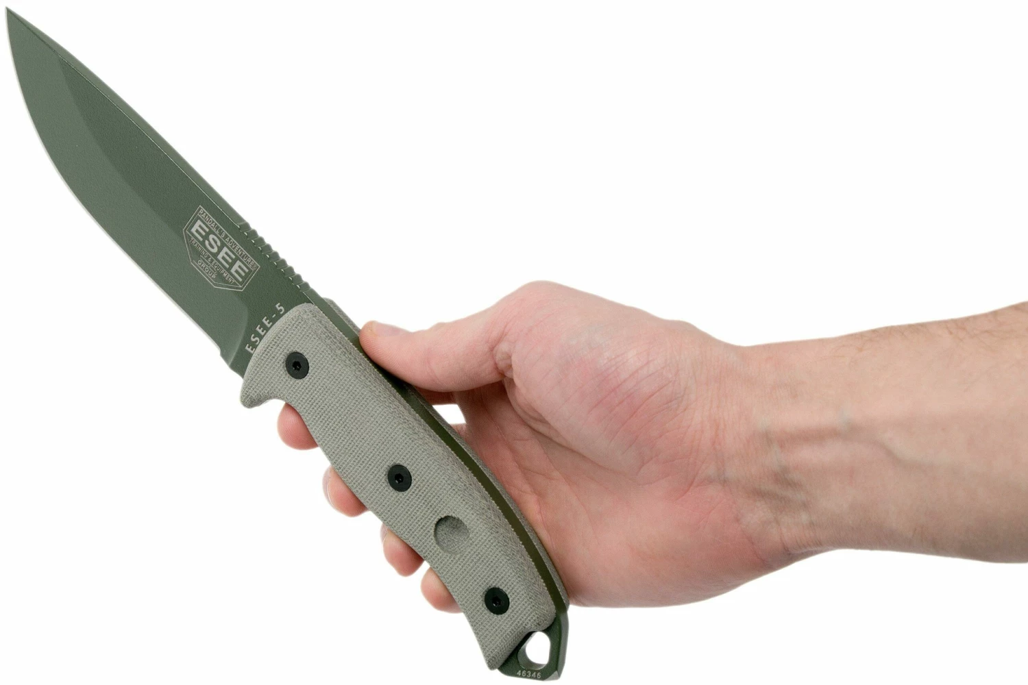 ESEE Model 5 OD Blade, Desert Tan Handle 5P-KO-OD Couteau De Survie Sans étui 8 ESEE Model 5 OD Blade, Desert Tan Handle 5P-KO-OD Couteau De Survie Sans étui – Image 6