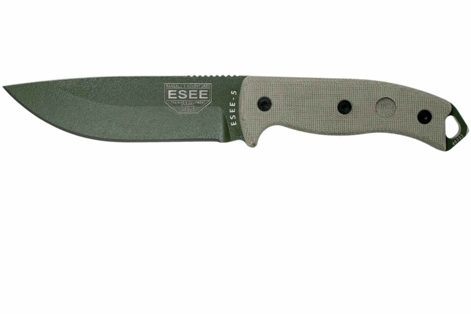 ESEE Model 5 OD Blade, Desert Tan Handle 5P-OD Avec étui Kydex + Clip Ceinture 3 ESEE Model 5 OD Blade, Desert Tan Handle 5P-OD Avec étui Kydex + Clip Ceinture