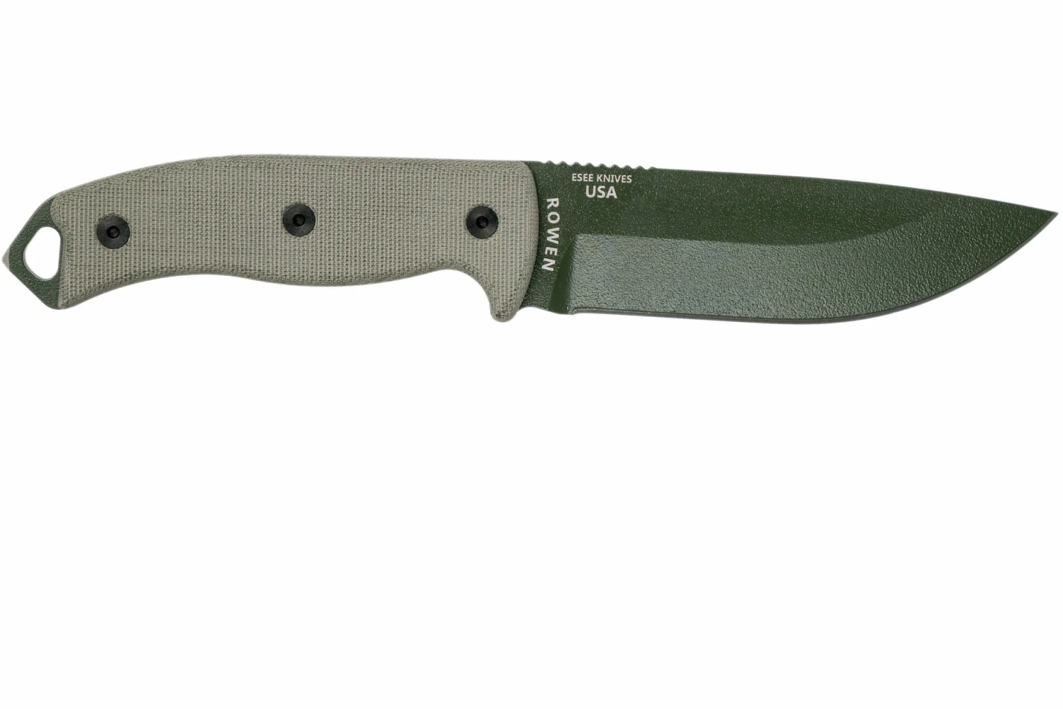 ESEE Model 5 OD Blade, Desert Tan Handle 5P-OD Avec étui Kydex + Clip Ceinture 4 ESEE Model 5 OD Blade, Desert Tan Handle 5P-OD Avec étui Kydex + Clip Ceinture – Image 2