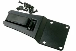 ESEE Model 5 Tactical Gunsmoke, Desert Tan Handle 5P-TG Avec étui Kydex + Clip Ceinture -KNIVESANDTOOLS Magasin EE ESEE 5P TG 09 esee knives