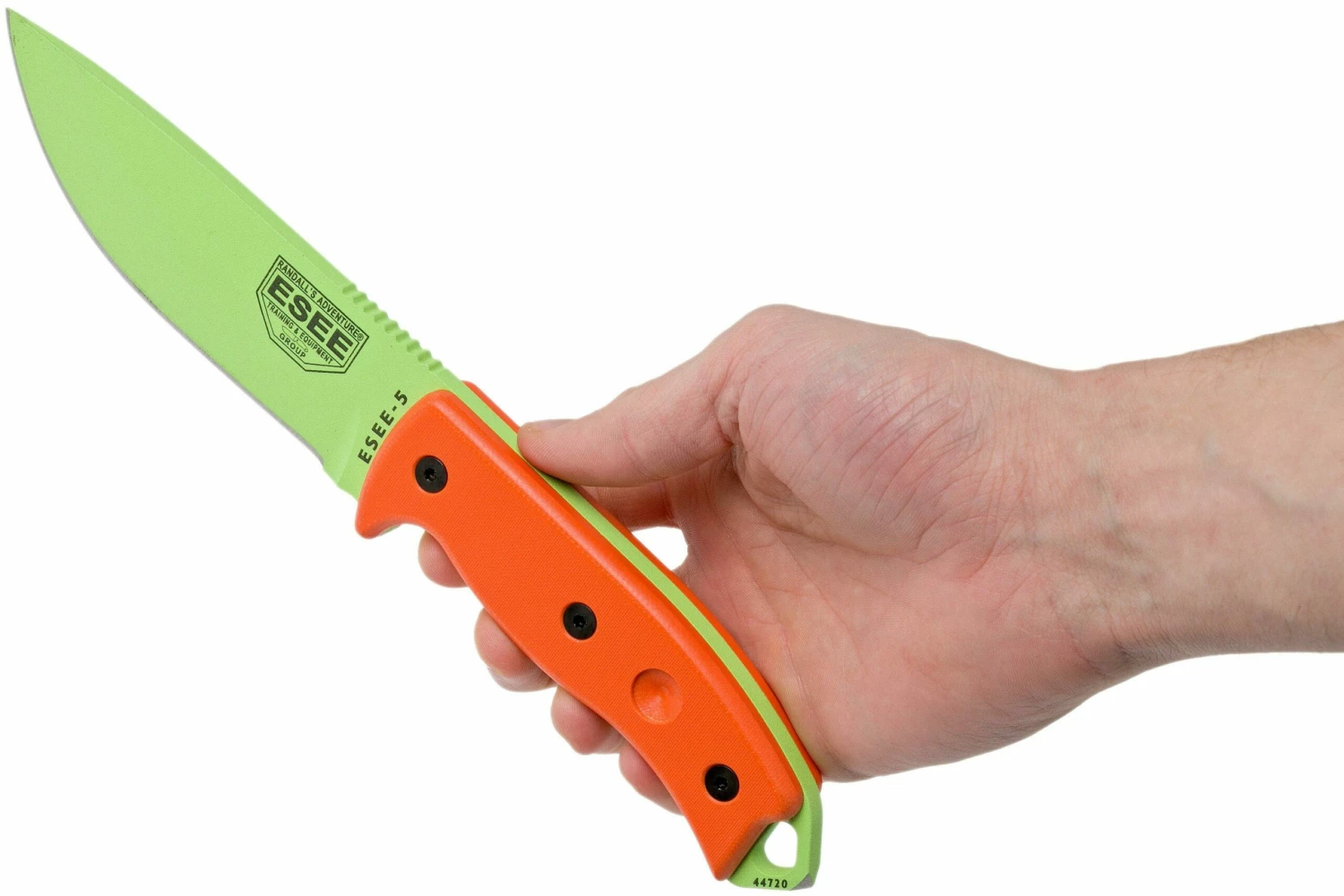 ESEE Model 5 Venom Green 5P-VG Couteau De Survie Avec étui Kydex + Clip Ceinture 8 ESEE Model 5 Venom Green 5P-VG Couteau De Survie Avec étui Kydex + Clip Ceinture – Image 6