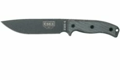 ESEE Model 6 Tactical Gunsmoke, Grey Handle 6P-TG Avec étui Noir + Clip Ceinture