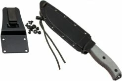 ESEE Model 6 Serrated 6S Couteau De Survie Avec étui Noir + Clip Ceinture -KNIVESANDTOOLS Magasin EE ESEE 6S B 07 esee knives ee esee 6s b 07