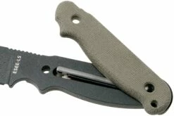 ESEE Laser Strike Tactical Gunsmoke LS-PTG Couteau De Survie Avec étui Kydex + Clip Ceinture -KNIVESANDTOOLS Magasin EE ESEE LS PTG 06 esee knives