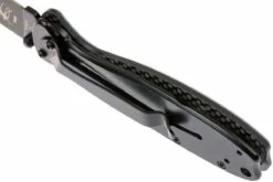 ESEE Knives Zancudo D2 Carbonfiber, BRKR2CFB Couteau De Poche -KNIVESANDTOOLS Magasin EE ZANCUDO CF B D2 05 esee knives zancudo ee zancudo cf b d2 05