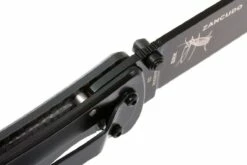 ESEE Knives Zancudo D2 Carbonfiber, BRKR2CFB Couteau De Poche -KNIVESANDTOOLS Magasin EE ZANCUDO CF B D2 06 esee knives zancudo ee zancudo cf b d2 06