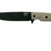 EKA RTG-1 Ready To Go 50020 Black Blade, Canvas Micarta Couteau De Survie -KNIVESANDTOOLS Magasin EK 50020 01 eka