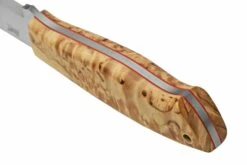 Brisa Trapper 95, N690Co Scandi, Stabilized Curly Birch, Couteau Fixe 11 Brisa Trapper 95, N690Co Scandi, Stabilized Curly Birch, Couteau Fixe -KNIVESANDTOOLS Magasin ENZ 078 04 brisa