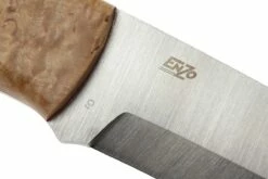 Brisa Trapper 95 - O1 Scandi - Curly Birch - 2054 -KNIVESANDTOOLS Magasin ENZ 2054 03 enzo enz 2054 03