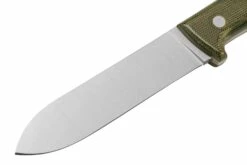 Brisa Kephart 115, Green Micarta, Couteau Fixe -KNIVESANDTOOLS Magasin ENZ 272 03 brisa