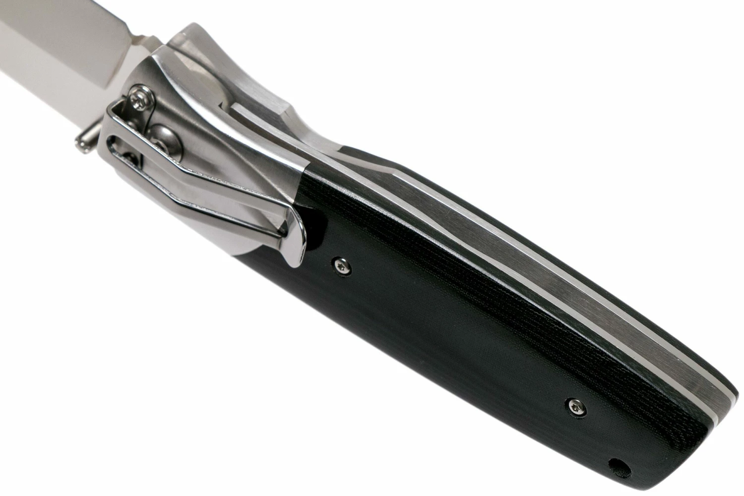 Fällkniven PXL Black Micarta PXLbm Elmax, Convex Couteau De Poche 8 Fällkniven PXL Black Micarta PXLbm Elmax, Convex Couteau De Poche – Image 6