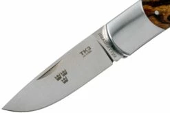 Fällkniven TK3 Tre Kronor Desert Ironwood TK3ic Couteau De Gentleman -KNIVESANDTOOLS Magasin FKTK3IC 03 fallkniven