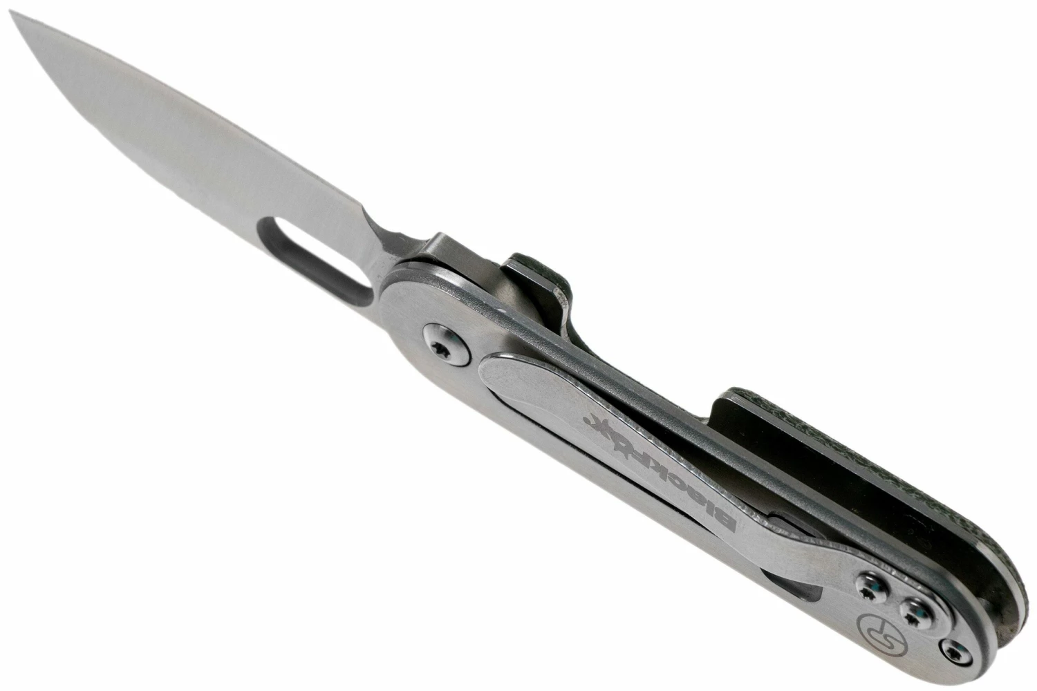 Black Fox Bean Gen 2, 440C, Green Micarta, BF-719-MI Couteau De Poche 7 Black Fox Bean Gen 2, 440C, Green Micarta, BF-719-MI Couteau De Poche – Image 5