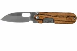 Fox Bean Gen 2 Zebra BF-719ZW Black Fox Couteau De Poche, Serge Panchenko Design