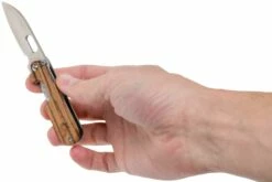 Fox Bean Gen 2 Zebra BF-719ZW Black Fox Couteau De Poche, Serge Panchenko Design -KNIVESANDTOOLS Magasin FOBF 719ZW 08 fox knives