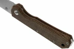 Fox Black Fox Ciol Folding Knife BF-748MIB Dark Brown Micarta Couteau De Poche, Denis Simonutti Design -KNIVESANDTOOLS Magasin FOBF 748MIB 05 fox knives