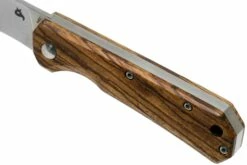 Fox Black Fox Ciol Folding Knife BF-748ZW Zebrano Wood Couteau De Poche, Denis Simonutti Design -KNIVESANDTOOLS Magasin FOBF 748ZW 07 fox knives