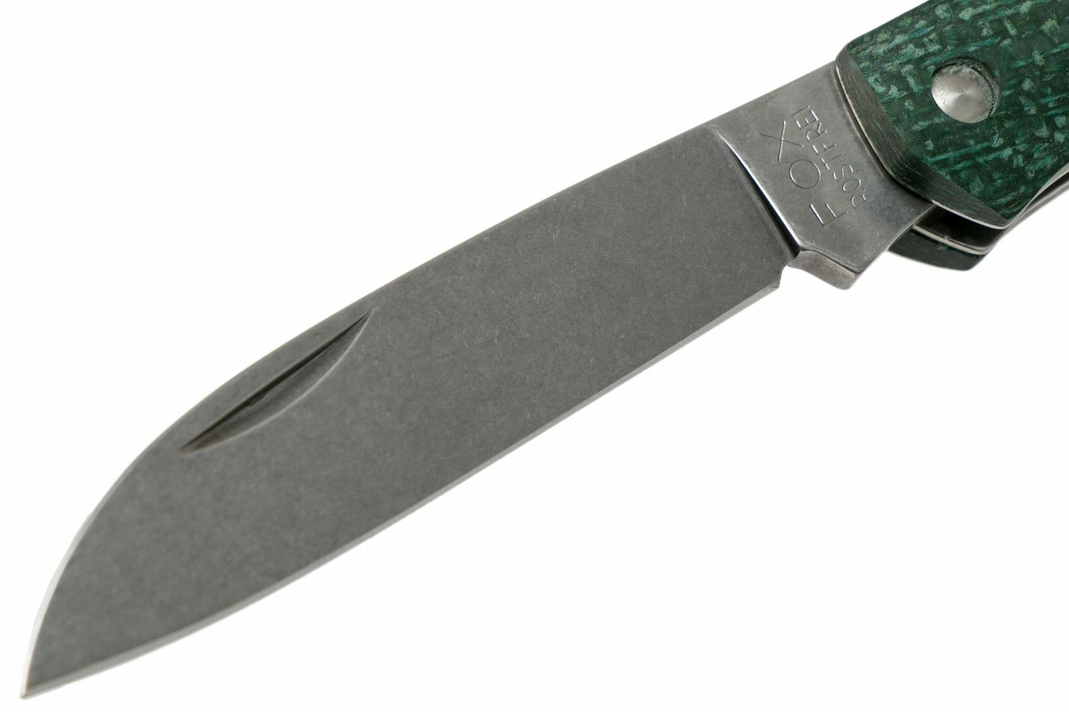 Fox Nauta FX-230MIG Green Micarta Couteau De Poche 5 Fox Nauta FX-230MIG Green Micarta Couteau De Poche – Image 3
