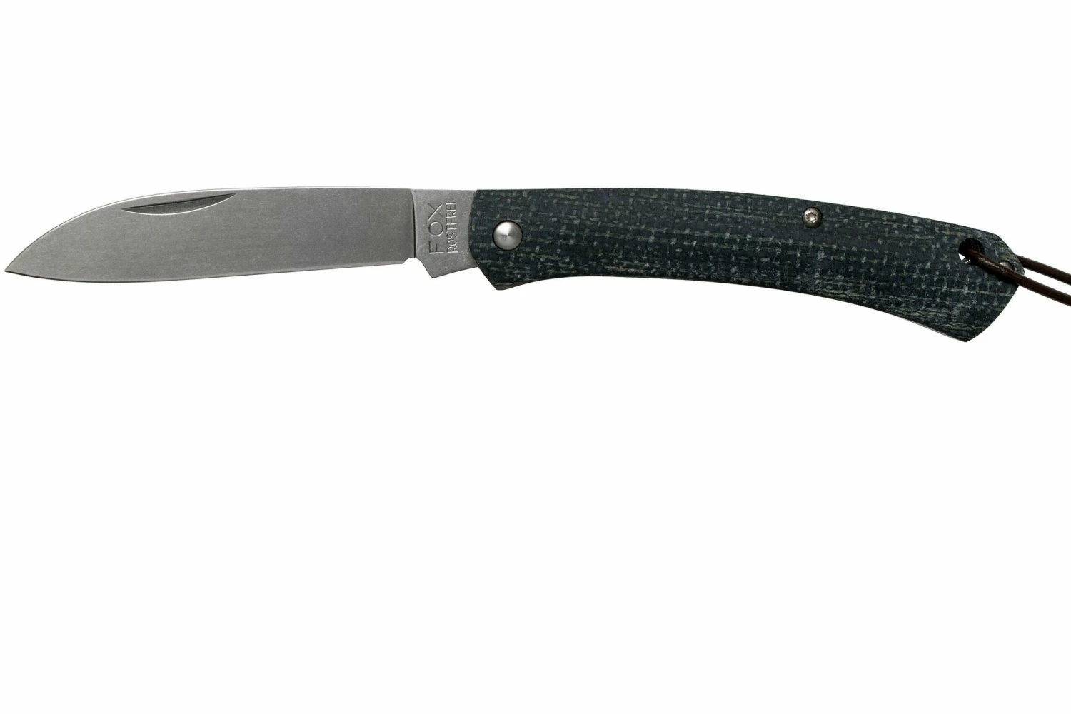 Fox Nauta FX-230MI Black Micarta Couteau De Poche 3 Fox Nauta FX-230MI Black Micarta Couteau De Poche