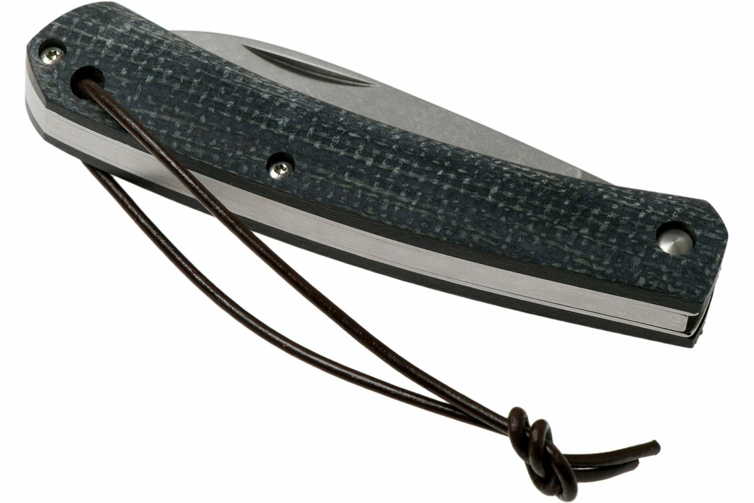 Fox Nauta FX-230MI Black Micarta Couteau De Poche 6 Fox Nauta FX-230MI Black Micarta Couteau De Poche – Image 4