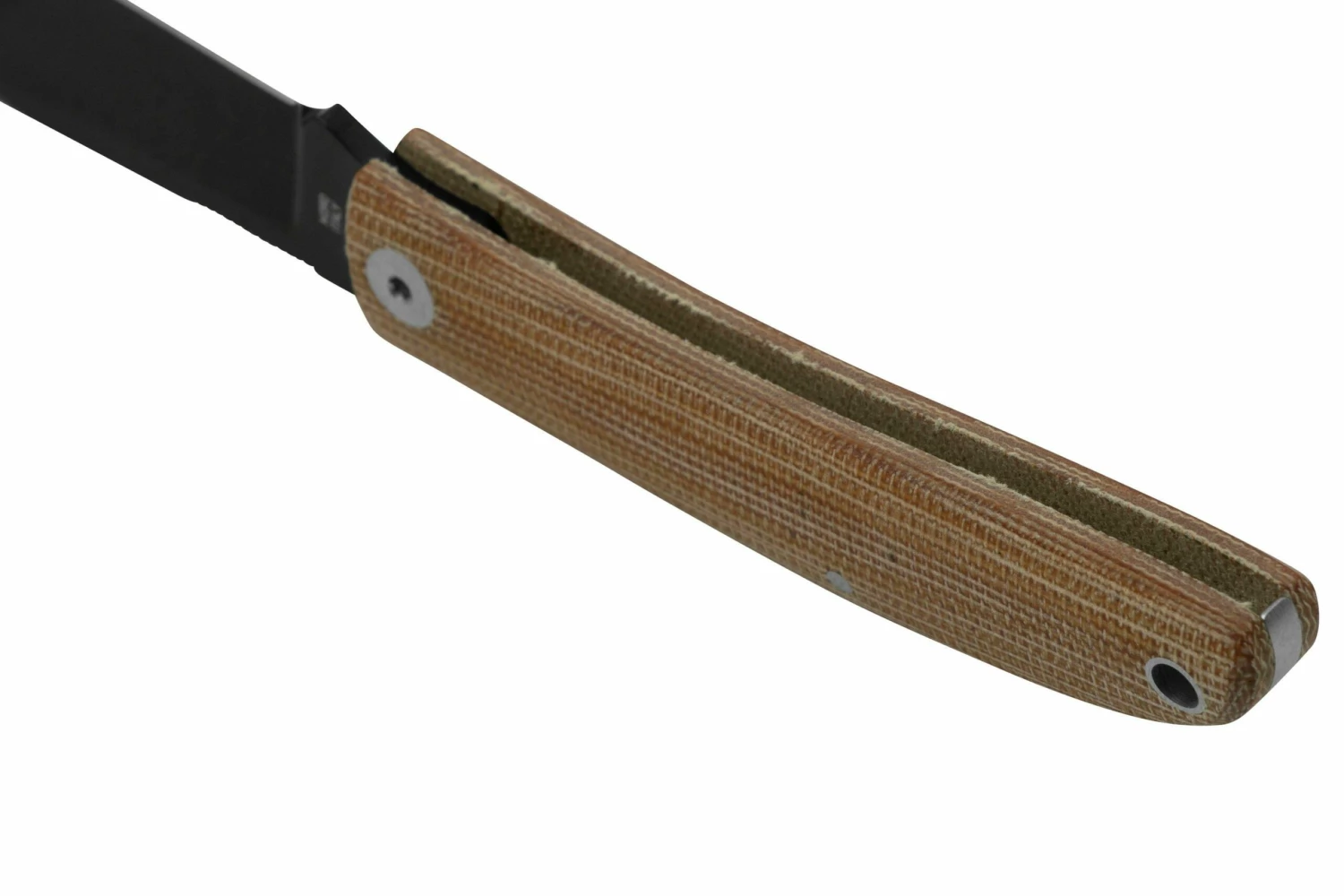 Fox Knives Livri FX-273MCBB Knivesandtools Exclusive, Brown Micarta, Black Couteau De Poche Slipjoint 6 Fox Knives Livri FX-273MCBB Knivesandtools Exclusive, Brown Micarta, Black Couteau De Poche Slipjoint – Image 4