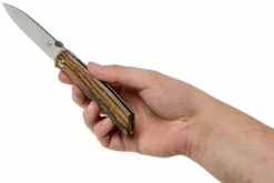 Fox Knives FX-525B Bocote Couteau De Poche, Bob Terzuola Design -KNIVESANDTOOLS Magasin FOFX 525B 08 fox knives