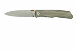 Fox Knives The Sicilian, Satin Green Micarta FX-525MI Couteau De Poche, Bob Terzuola Design