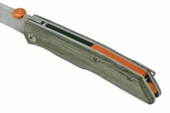 Fox Knives The Sicilian, Satin Green Micarta FX-525MI Couteau De Poche, Bob Terzuola Design 15 Fox Knives The Sicilian, Satin Green Micarta FX-525MI Couteau De Poche, Bob Terzuola Design -KNIVESANDTOOLS Magasin FOFX 525MI 07 fox