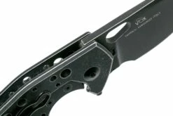 Fox Suru Alu Black FX-526ALB Couteau De Poche, Jesper Voxnaes Design -KNIVESANDTOOLS Magasin FOFX 526ALB 06 fox knives