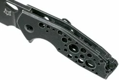 Fox Suru Alu Black FX-526ALB Couteau De Poche, Jesper Voxnaes Design -KNIVESANDTOOLS Magasin FOFX 526ALB 07 fox knives
