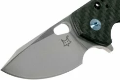 Fox Suru FX-526CFBL Blue, Carbon Fiber Couteau De Poche, Jesper Voxnaes Design -KNIVESANDTOOLS Magasin FOFX 526CFBL 03 fox knives