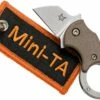 Fox Mini-TA FX-536CB Coyote Brown, Couteau De Poche Porte-clés -KNIVESANDTOOLS Magasin FOFX 536CB 01 fox knives
