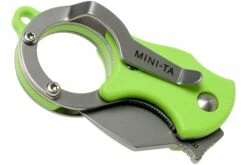 Fox Mini-TA FX-536G Green, Couteau De Poche Porte-clés -KNIVESANDTOOLS Magasin FOFX 536G 05 fox knives