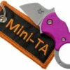 Fox Knives Mini-Ta Pink Blasted -KNIVESANDTOOLS Magasin FOFX 536P 01 fox knives