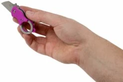 Fox Knives Mini-Ta Pink Blasted -KNIVESANDTOOLS Magasin FOFX 536P 06 fox knives