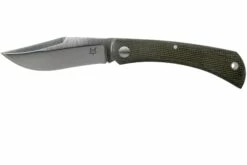 Fox Knives Libar FX-582 Green Canvas Micarta Couteau De Poche Slipjoint